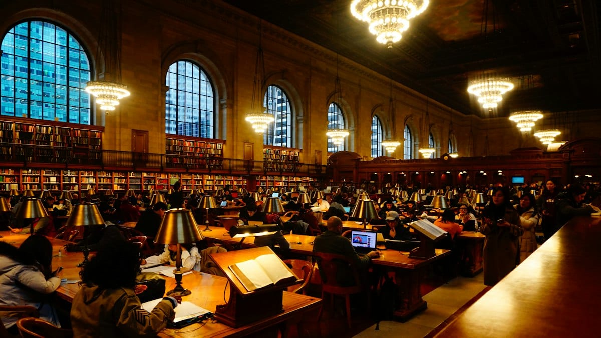 people inside building