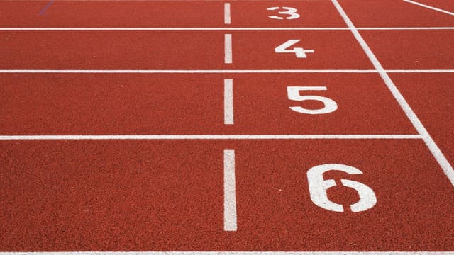 running field during daytime