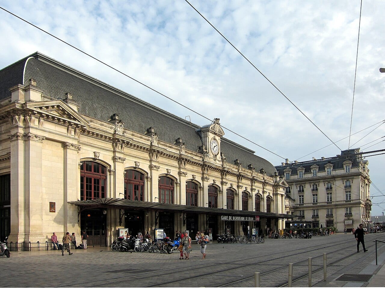 Bordeaux (France): Bordeaux-Saint-Jean train station.
