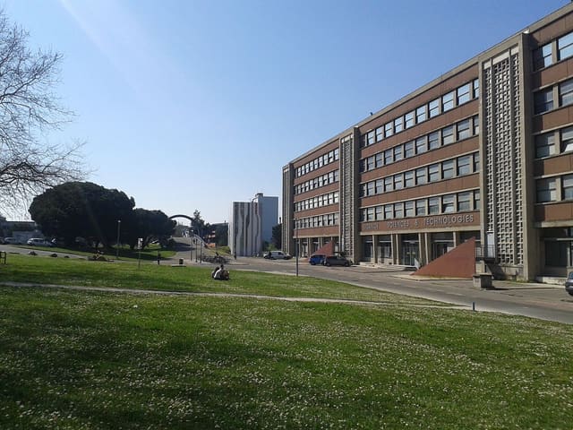 Le domaine universitaire de Talence, Gironde, France.