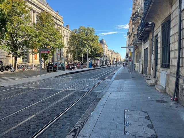 Station Musée d'Aquitaine du tramway de Bordeaux, Bordeaux.
